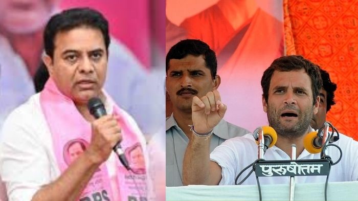 ktr targets congress over jobs criticizes govt in assembly